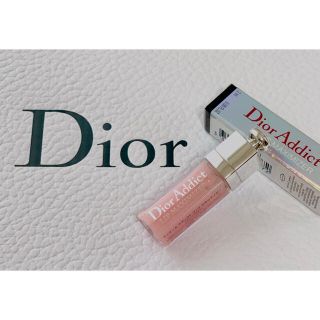 ディオール(Dior)の【Dior】ディオール アディクト リップ マキシマイザー 001  ミニチュア(リップグロス)