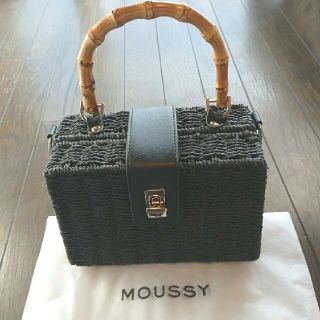 マウジー(moussy)のmoussyカゴバック(かごバッグ/ストローバッグ)