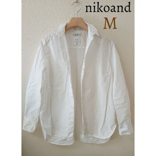 ニコアンド(niko and...)の美品 ニコアンド マーセレギュラーワイヤーシャツ トップス 長袖 ブラウス(シャツ/ブラウス(長袖/七分))