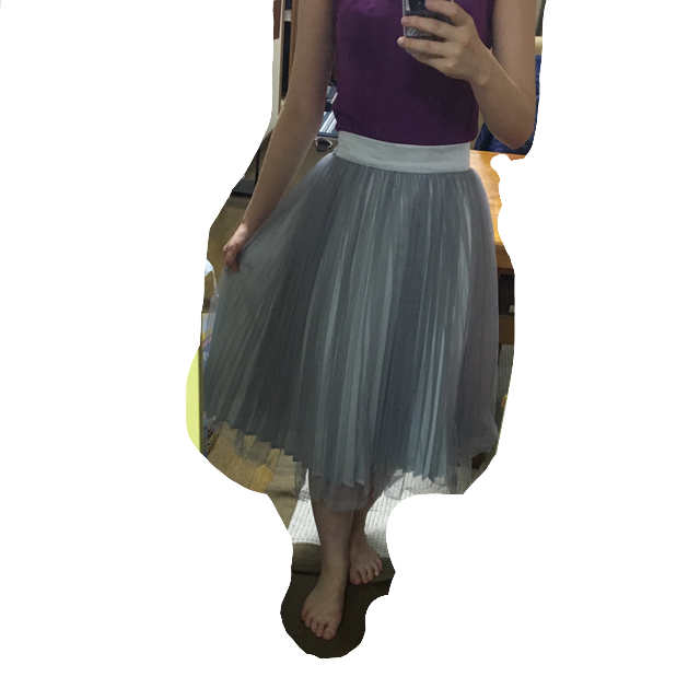 mysty woman(ミスティウーマン)のボリュームチュールスカート レディースのスカート(ひざ丈スカート)の商品写真