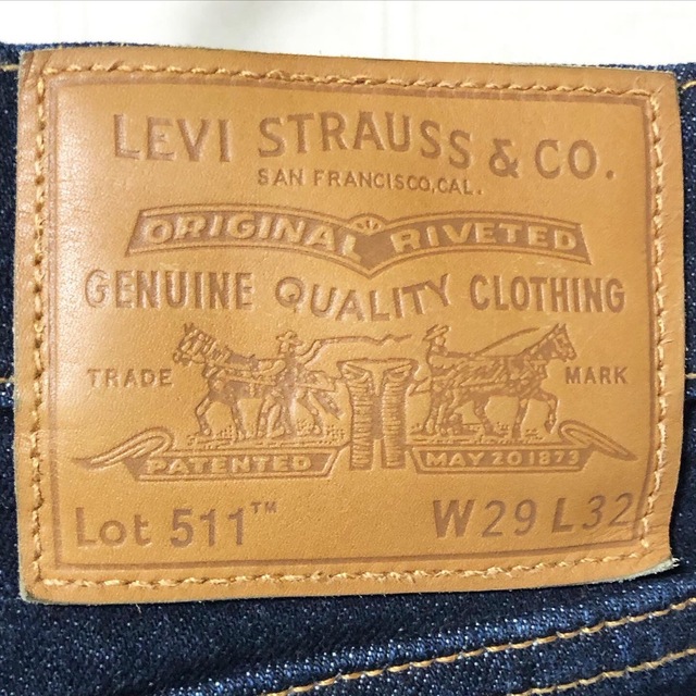 Levi's(リーバイス)のLevi's 511 プレミアム BigE スリムフィット ジーンズ W29 メンズのパンツ(デニム/ジーンズ)の商品写真