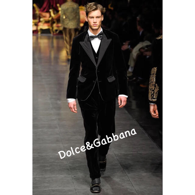 DOLCE & GABBANA silk100% テーラードジャケット