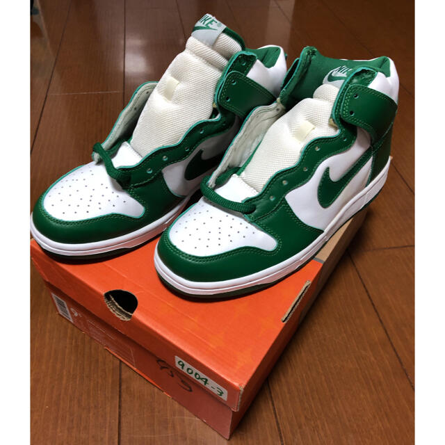 靴/シューズナイキ   ダンク　NIKE DUNK High celtics