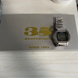 ジーショック(G-SHOCK)のG-SHOCK フルメタル シルバー カスタム(腕時計(デジタル))