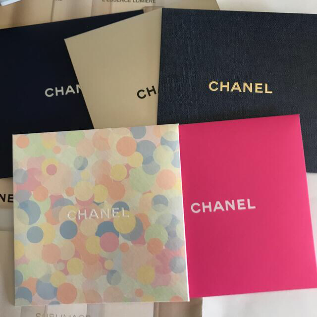 CHANEL(シャネル)の5色★★メッセージカード　 インテリア/住まい/日用品のオフィス用品(ラッピング/包装)の商品写真