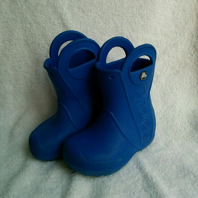 crocs(クロックス)のクロックス　ベビー　長靴　レインシューズ キッズ/ベビー/マタニティのベビー靴/シューズ(~14cm)(長靴/レインシューズ)の商品写真