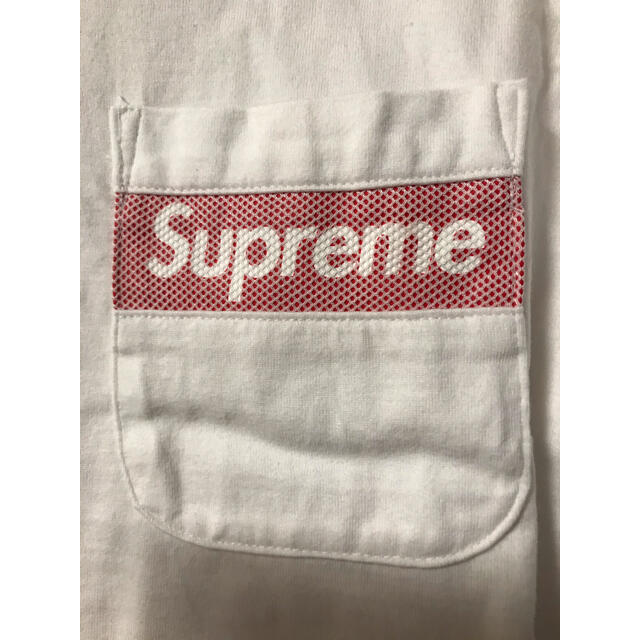 Supreme(シュプリーム)のsupreme  mesh stripe pocket tee メンズのトップス(Tシャツ/カットソー(半袖/袖なし))の商品写真