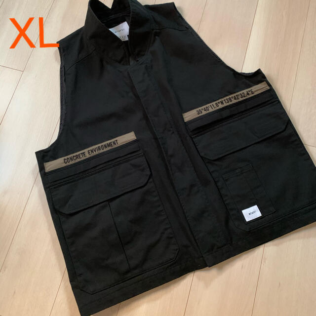 WTAPS 21SS REP VEST COTTON TWILL 黑XL