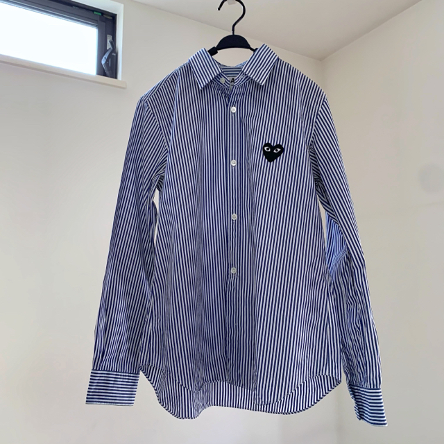 comme des garcons ストライプシャツ