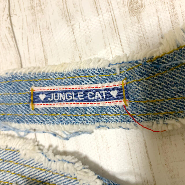 JUNGLE CAT(ジャングルキャット)のデニム キャミソール   レディースのトップス(キャミソール)の商品写真