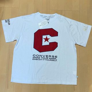 コンバース(CONVERSE)の新品タグ付き レディース converse 半袖 Tシャツ(Tシャツ(半袖/袖なし))