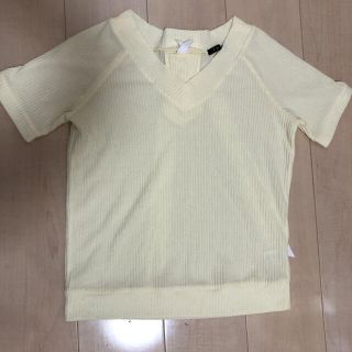 イング(INGNI)の後ろリボン半袖ニット(Tシャツ(半袖/袖なし))