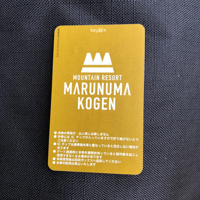 輝く高品質な 丸沼高原スキー場 1日リフト券2枚 即日発送致します。