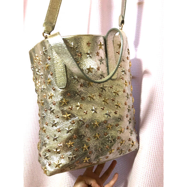 JIMMY CHOO ジミーチュウ ソフィア 2wayトートバッグ ブラック - 通販