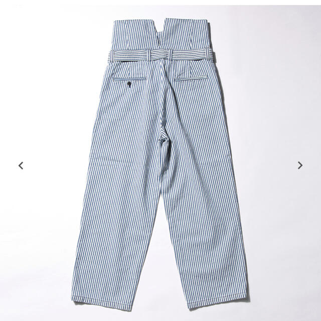 SUNSEA(サンシー)のURU HIGH WAIST HICKORY PANTS メンズのパンツ(ワークパンツ/カーゴパンツ)の商品写真