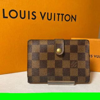 ルイヴィトン(LOUIS VUITTON)のルイヴィトン  ダミエ　折　財布　サイフ　LOUIS VUITTON(折り財布)