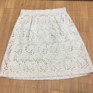 ジルスチュアート(JILLSTUART)のレーススカート ジルスチュアート 美品 タイトスカート 0(ミニスカート)