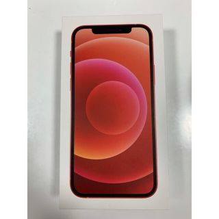 アイフォーン(iPhone)のiPhone12 64GB product RED 赤　SIMフリー　新品未使用(スマートフォン本体)