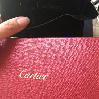 カルティエ(Cartier)のカルティエ　から箱と中の黒いフェルト袋(その他)