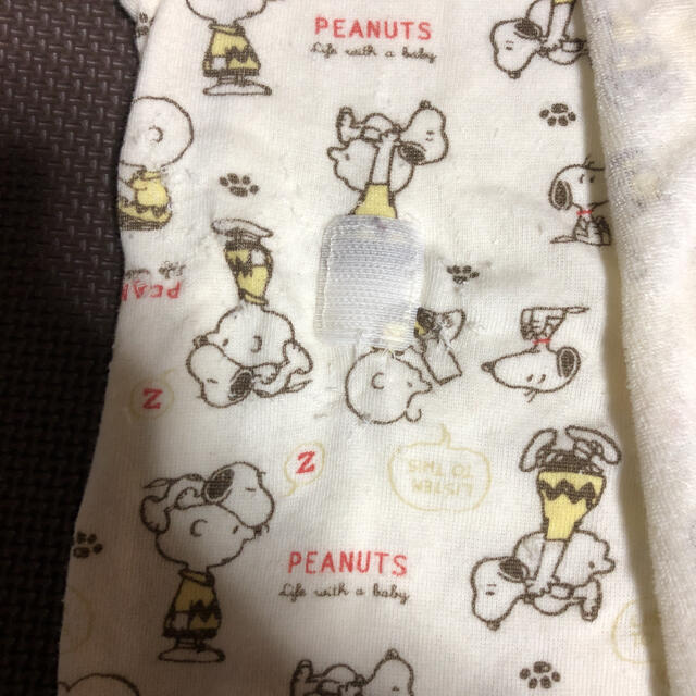 PEANUTS(ピーナッツ)のスヌーピー  新生児　カバーオール　ロンパース　PEANUTS キッズ/ベビー/マタニティのベビー服(~85cm)(ロンパース)の商品写真