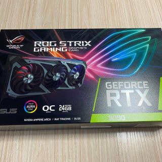 エイスース(ASUS)の美品 ASUS ROG-STRIX-RTX3090-O24G-GAMING(PCパーツ)