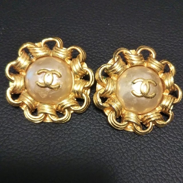 超豪華 14.5g ☆ K14 高級ジュエリー 金無垢 アコヤ真珠 イヤリング 阿