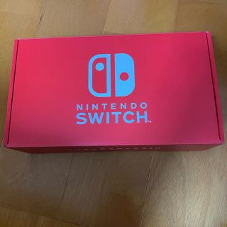 ニンテンドースイッチ(Nintendo Switch)の新品未開封！納品書あり！ニンテンドースイッチ本体　オレンジ　グリーン(携帯用ゲーム機本体)