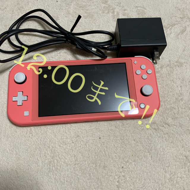 Nintendo Switch Lite （コーラル）本体&充電器