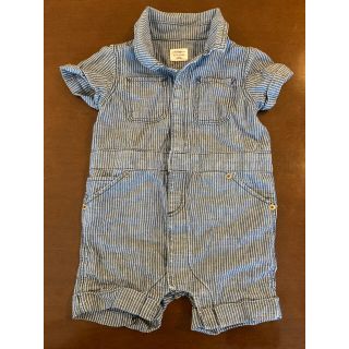 ベビーギャップ(babyGAP)のgap デニムロンパース(ロンパース)