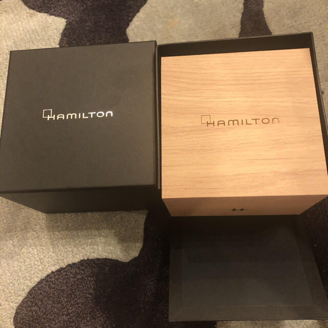 Hamilton(ハミルトン)の新品未使用　スイス時計　ハミルトン専用ボックス　送料込 メンズの時計(腕時計(アナログ))の商品写真