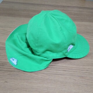 園児　カラー帽子　グリーン(帽子)