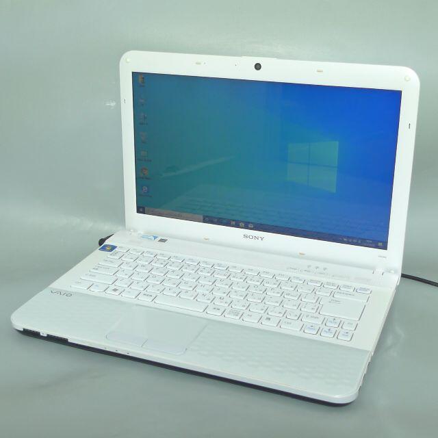 HDD640GBディスプレイ14型 Sony VPCEG34FJ Pentium 4GB 640GB