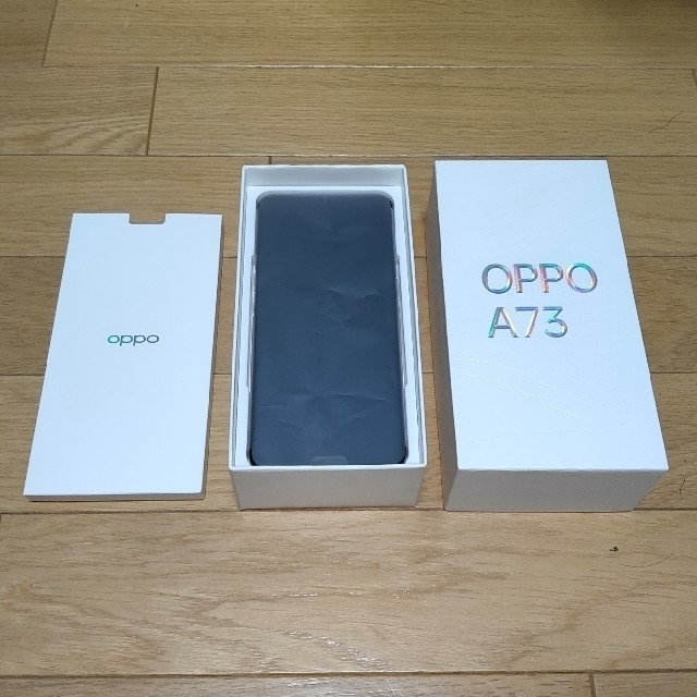 【新品未使用】OPPO A73 ダイナミックオレンジ モバイル①