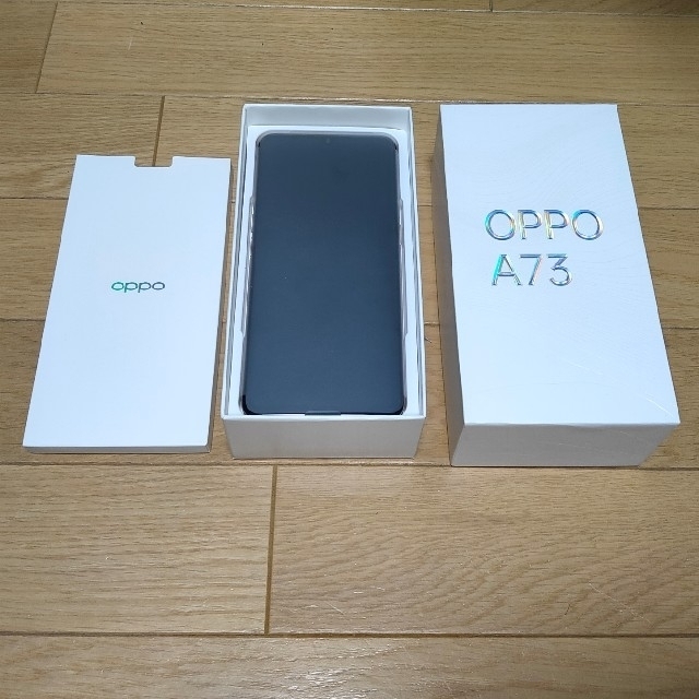 64GB【新品未使用】OPPO A73 ダイナミックオレンジ モバイル②