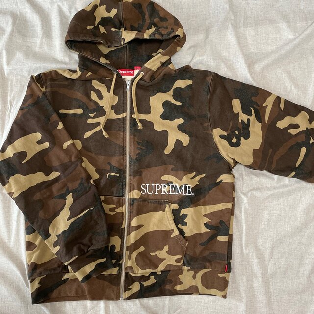 supreme パーカー 迷彩 XL - パーカー