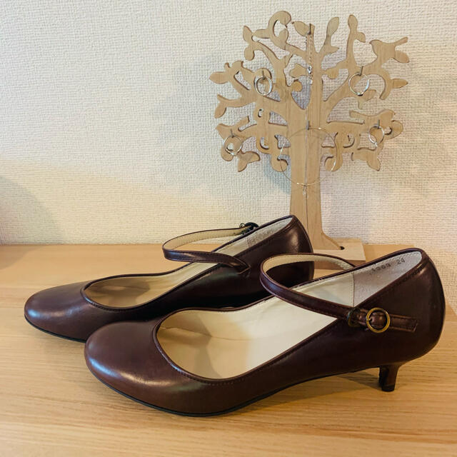 MARGARET HOWELL(マーガレットハウエル)のMARGARET HOWELL idea パンプス ストラップ 24㎝ 天然皮革 レディースの靴/シューズ(ハイヒール/パンプス)の商品写真
