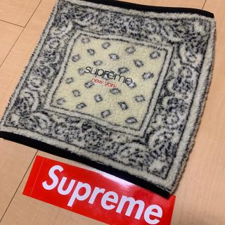 シュプリーム(Supreme)のsupreme ペイズリー　ネックウォーマー(ネックウォーマー)