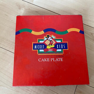 ディズニー(Disney)のディズニー　レトロ　ケーキ皿(食器)