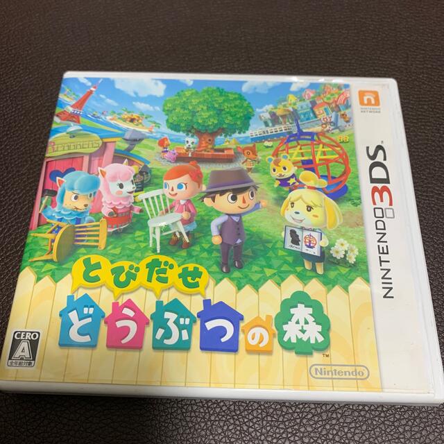 ニンテンドー3DS(ニンテンドー3DS)のとびだせ どうぶつの森 3DS エンタメ/ホビーのゲームソフト/ゲーム機本体(その他)の商品写真