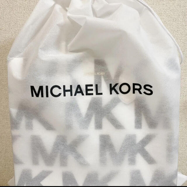 Michael Kors(マイケルコース)のマイケルコース　MICHAEL KORS  トートバッグ　白　茶 レディースのバッグ(トートバッグ)の商品写真