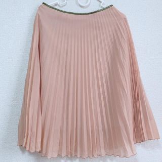 クローラ(CROLLA)のピンク　プリーツスカート　♡(ひざ丈スカート)