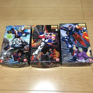 バンダイ(BANDAI)のBANDAI 1/100 ガンダムMG プラモデル 3個セット(模型/プラモデル)