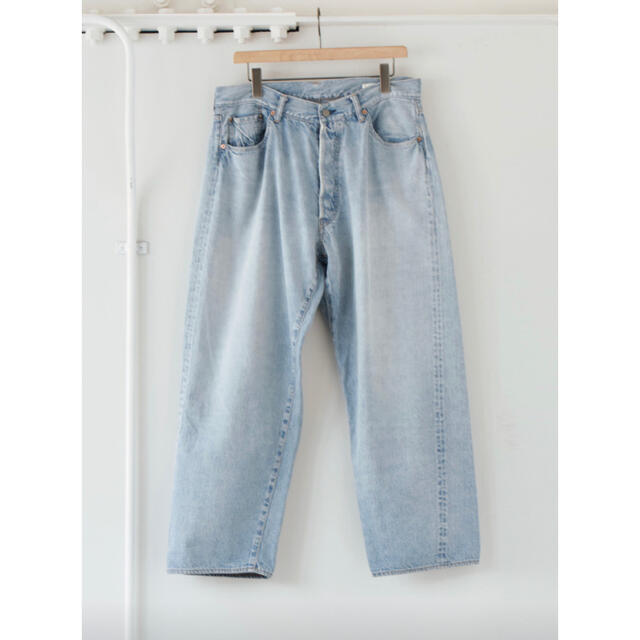 comoli 21ss デニム ブリーチ denim bleach サイズ1