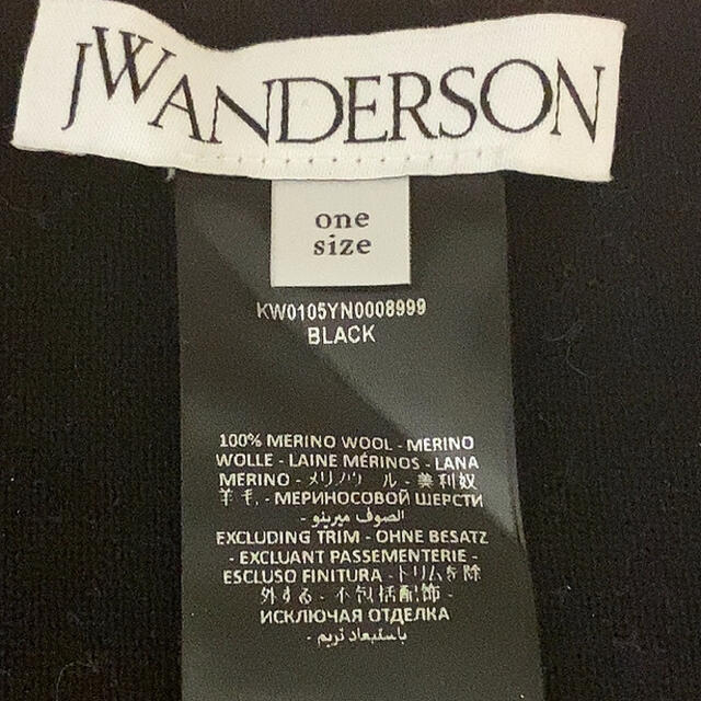 J.W.ANDERSON(ジェイダブリューアンダーソン)のjwアンダーソン　ネックバンド メンズのファッション小物(ネックウォーマー)の商品写真