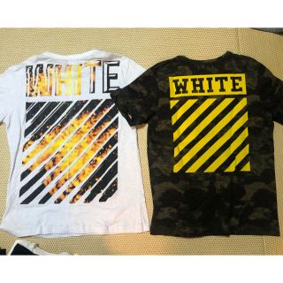 オフホワイト(OFF-WHITE)のOFF-WHITE 風　4枚セット(Tシャツ/カットソー(半袖/袖なし))