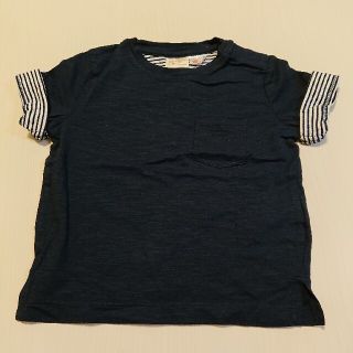 ザラキッズ(ZARA KIDS)のザラベビー スラブ地 半袖Tシャツ(Tシャツ/カットソー)