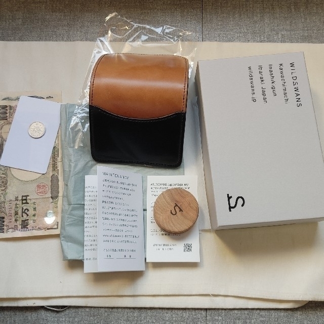 シェルコードバン ワイルドスワンズ ガンゾ ganzo 土屋鞄 財布 ポーター メンズのファッション小物(折り財布)の商品写真