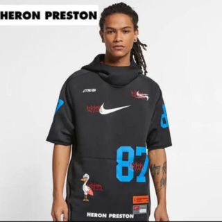 NIKE - heron preston パーカー yzerr着用の通販 by @@@｜ナイキ ...