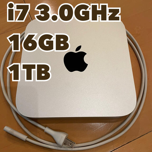 Mac (Apple)(マック)のMac mini late2014 i7 16GB 1TB スマホ/家電/カメラのPC/タブレット(デスクトップ型PC)の商品写真