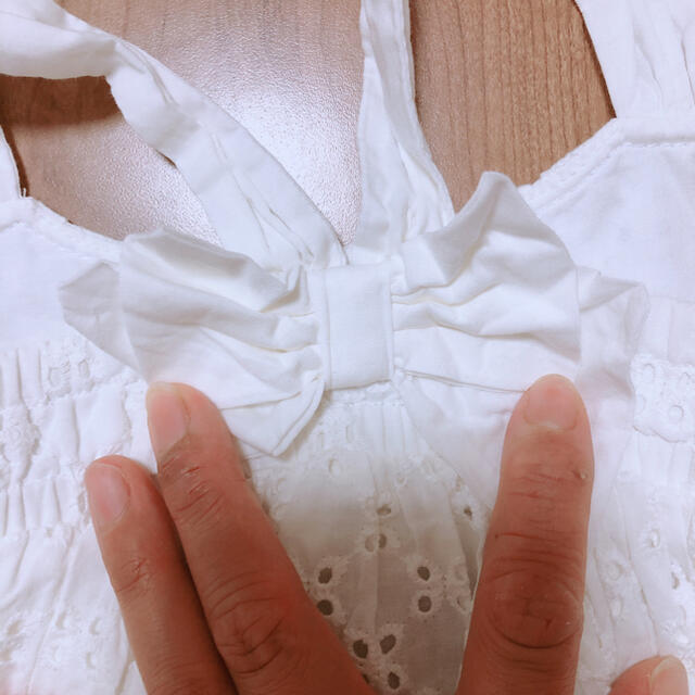 キッズ　ワンピース　90 キッズ/ベビー/マタニティのキッズ服女の子用(90cm~)(ワンピース)の商品写真